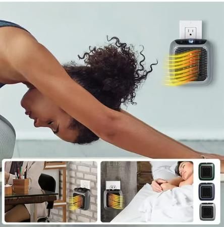 Portable PTC Electric Room Heater | Clear Cart