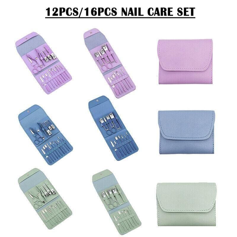 Manicure & Pedicure Nail Care Kit for Women | Clear Cart