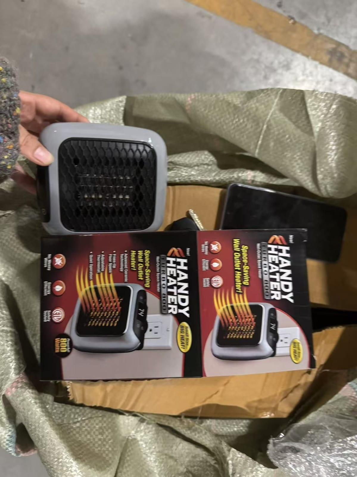 Portable PTC Electric Room Heater | Clear Cart