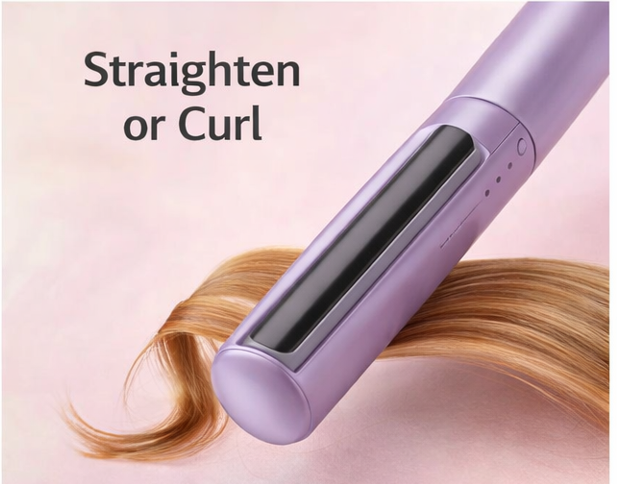 Cordless Mini Hair Straightener Comb | Clear Cart